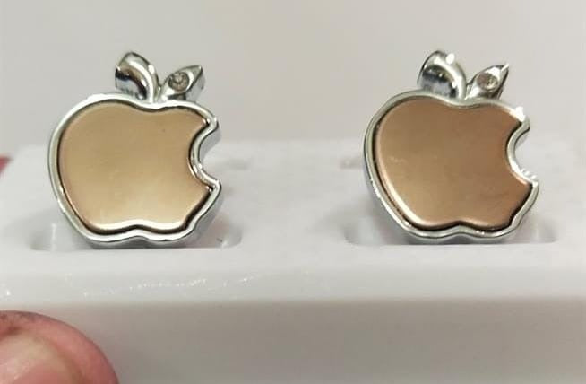 Apple cufflinks for men in new Design
